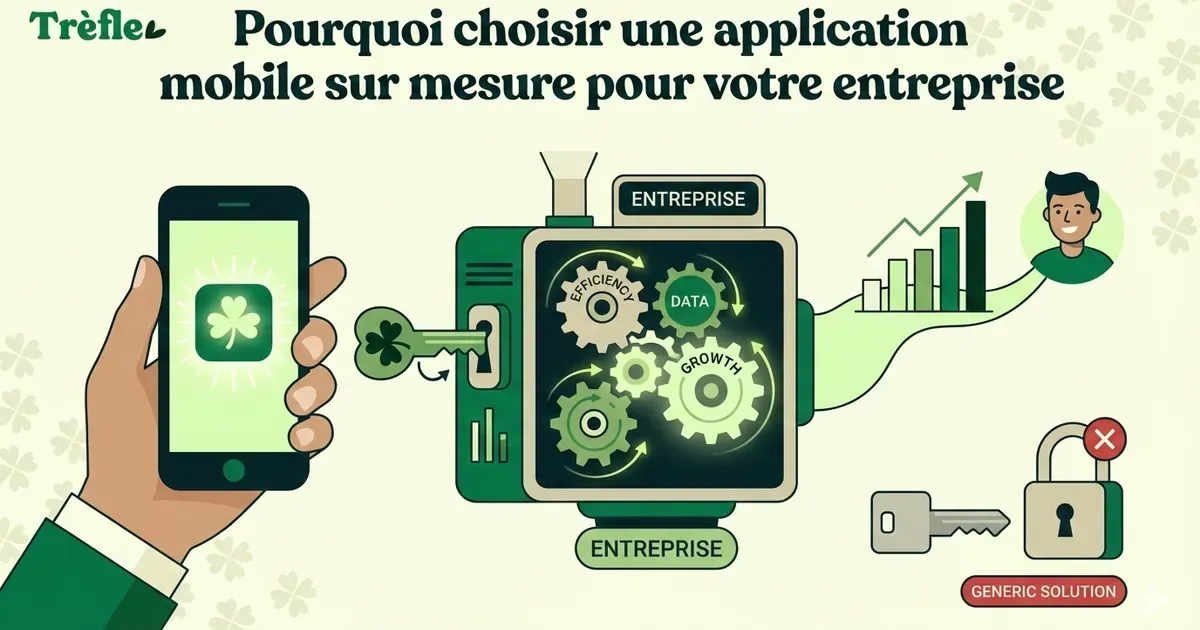 Pourquoi choisir une application mobile sur mesure pour votre entreprise