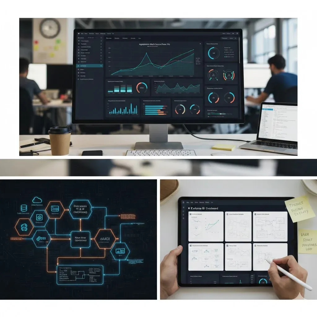 Dashboard Grafana - Monitoring KPIs temps réel