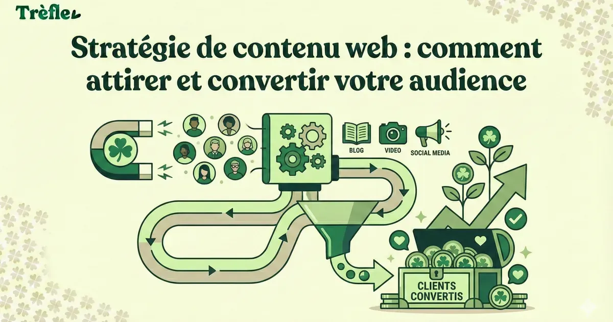 Stratégie de contenu web : comment attirer et convertir votre audience